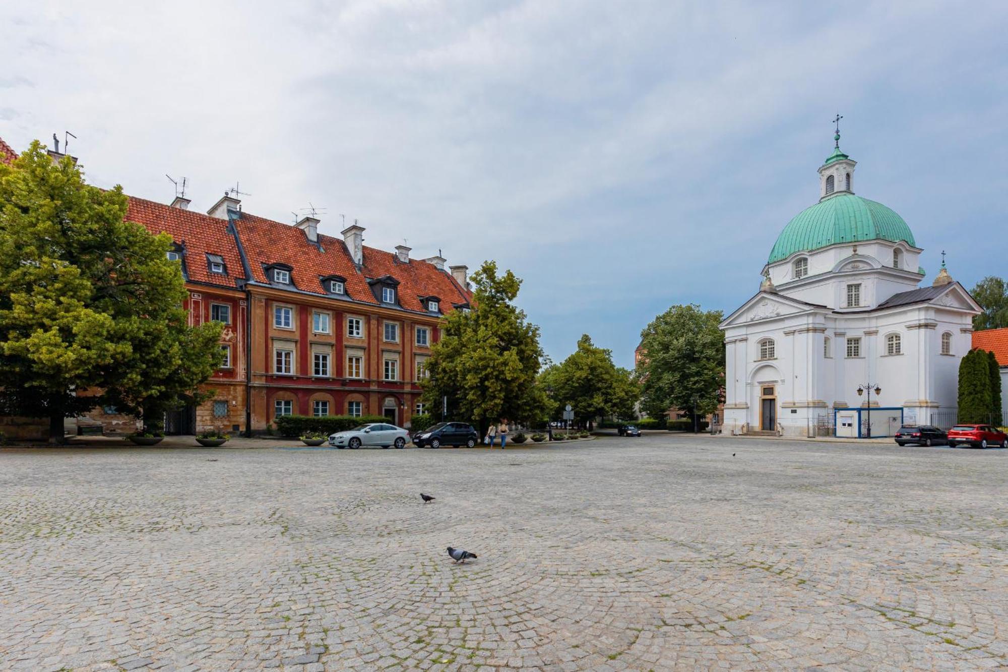 Warsaw New Town Square Apartment For 5 Guests By Noclegi Renters Екстер'єр фото